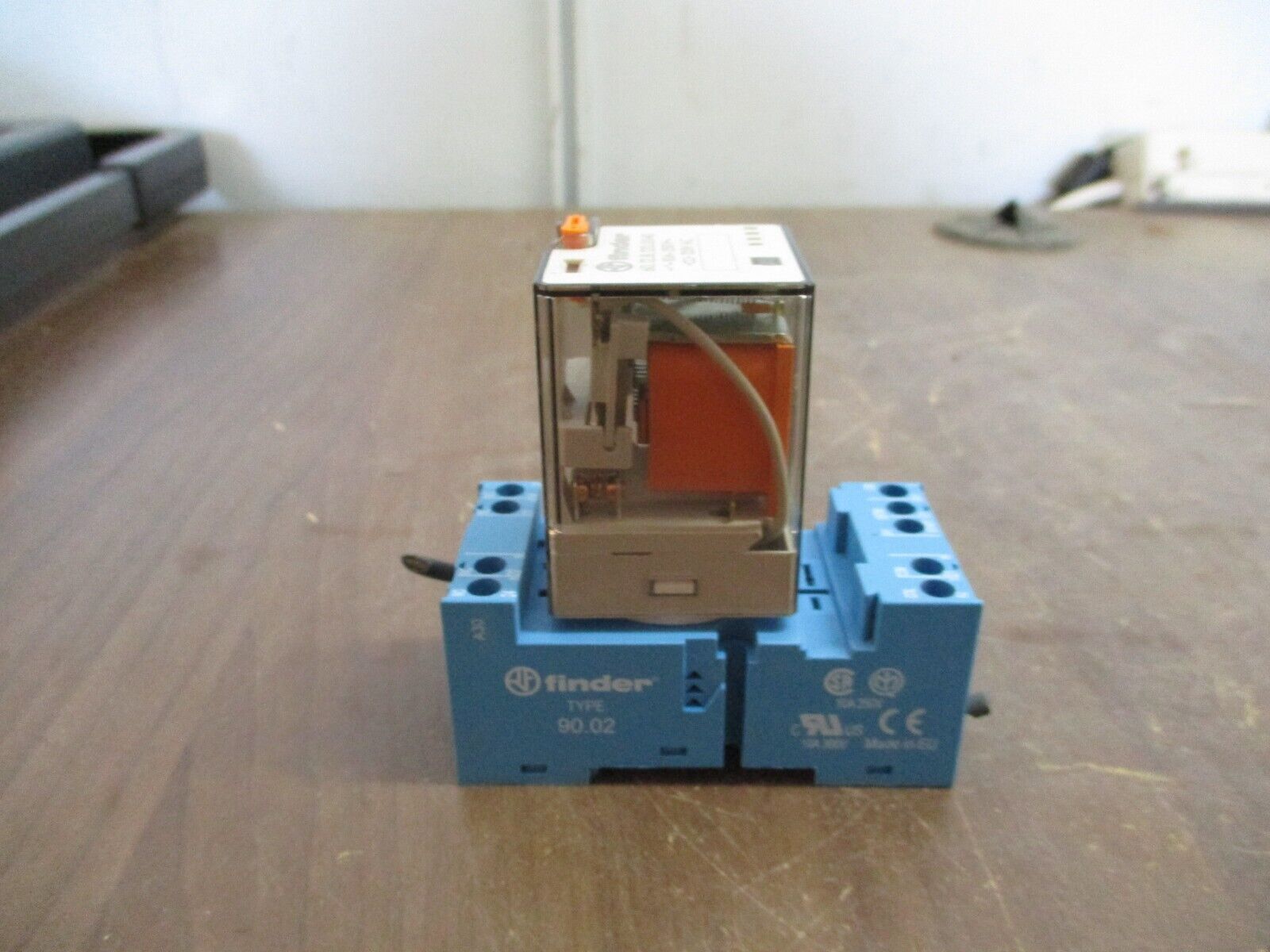 Finder Relay 60.12.8.120.0040 120V Coil w/ Base Used