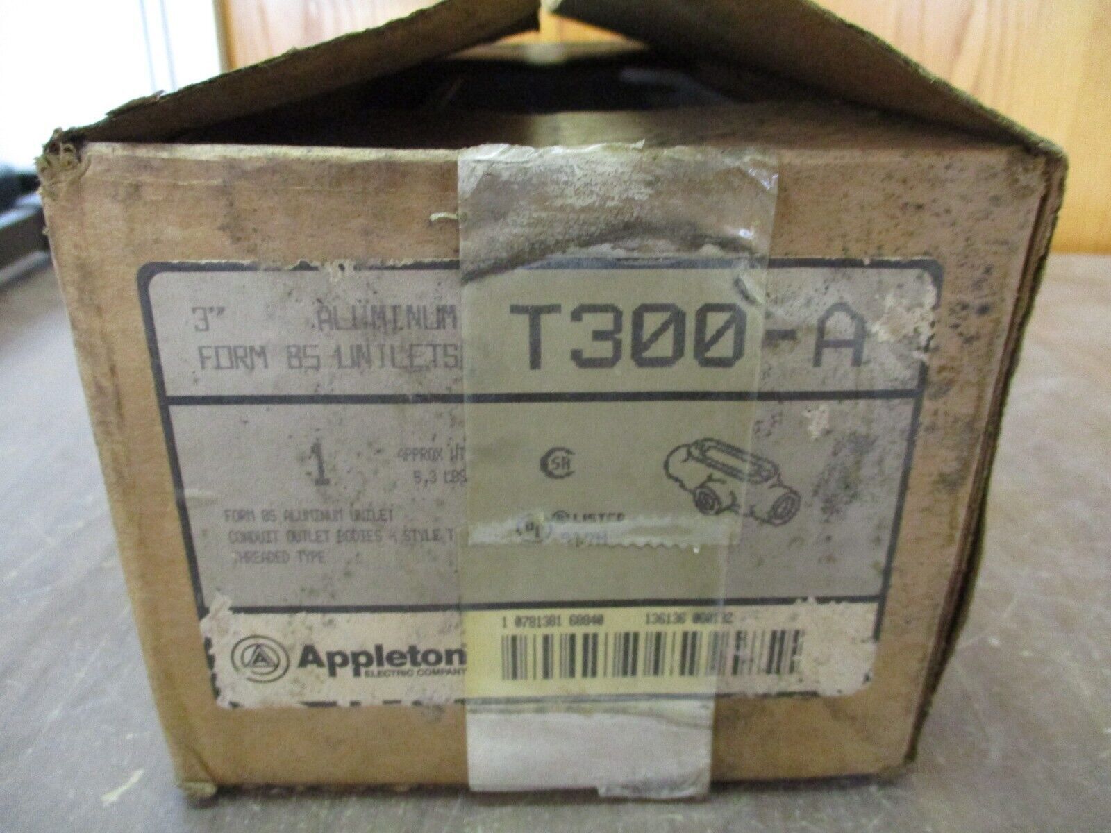 Appleton Aluminum Unilet T300-A 3" *Some Shelfwear* New Surplus