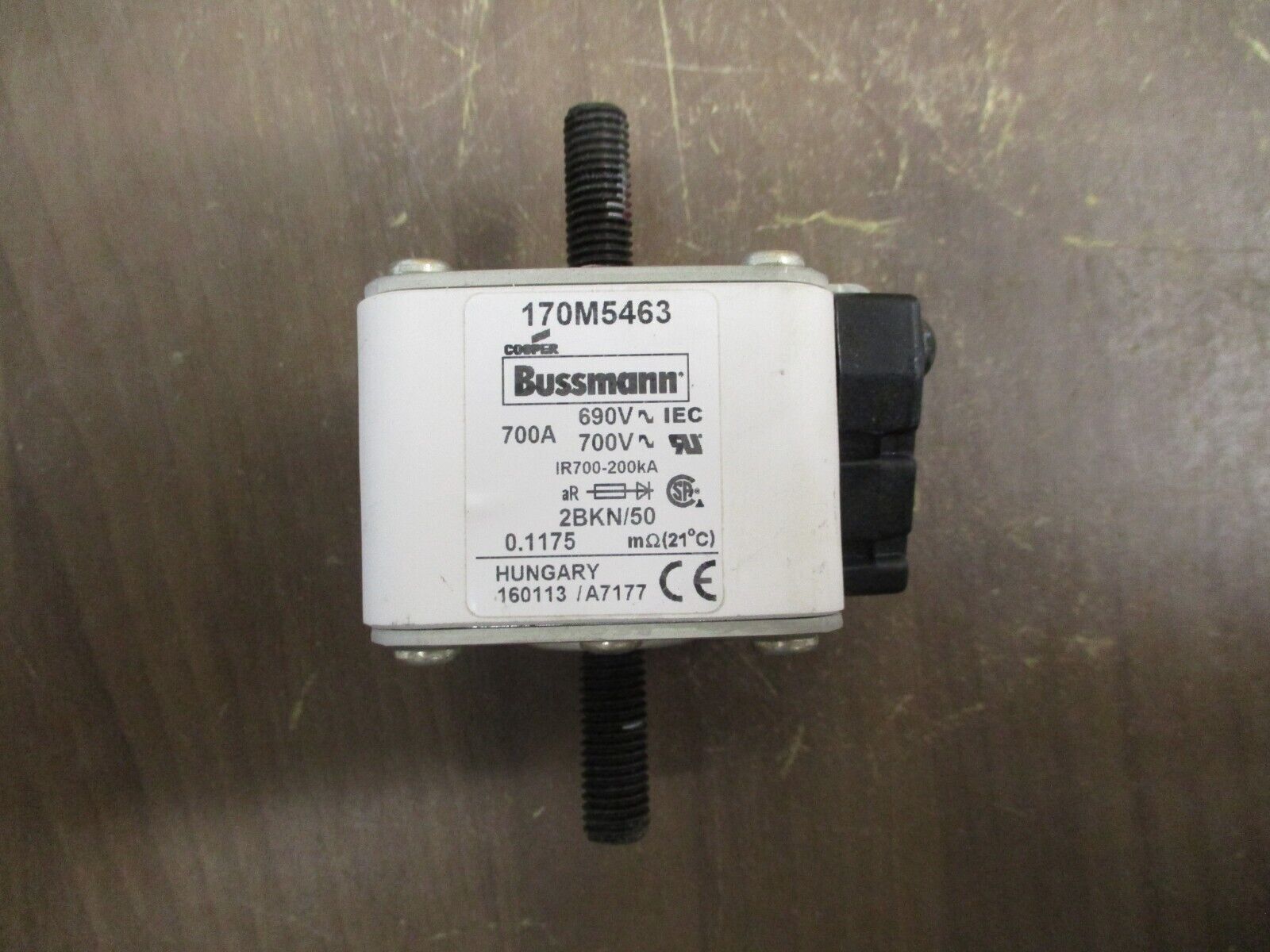 Cooper Bussmann Fuse 170M5463 700A 700V Used