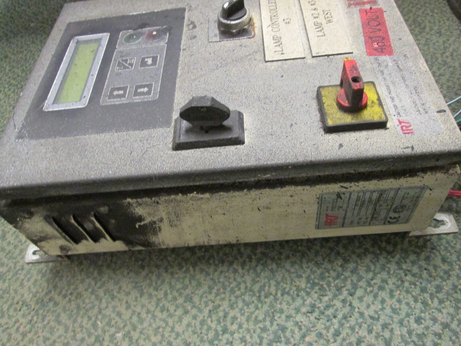 IRT 18S/460 Controller 126105 3/460V + 2/230V 25A 75 00 94 Control Board Used