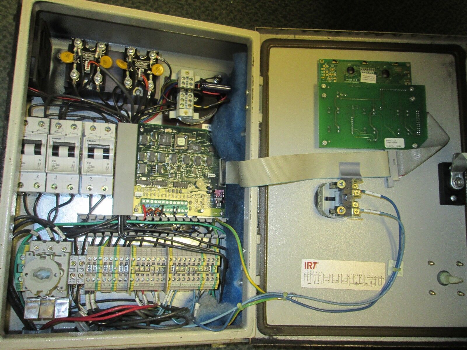 IRT 18S/460 Controller 126105 3/460V + 2/230V 25A 75 00 94 Control Board Used