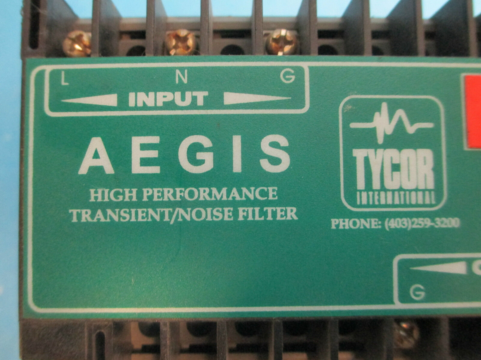 Eaton Transient Voltage Surge Suppressor AGS-120-10-X 10A 120V 1PH Used
