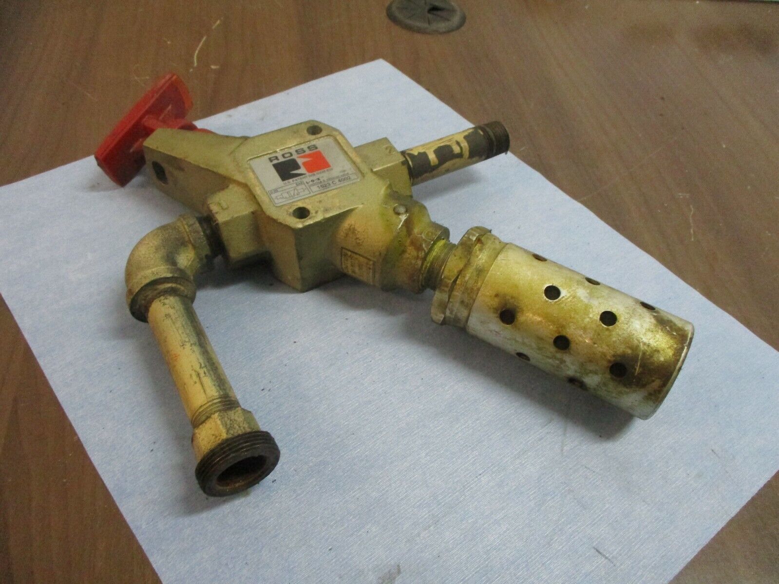 Ross L-O-X Lockout & Exhaust Valve 1523 C 4002 0-20 Bar Used