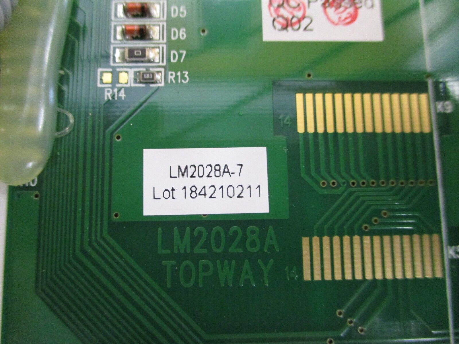 Emerson Liebert NX Control Panel LM2028A-7 Used