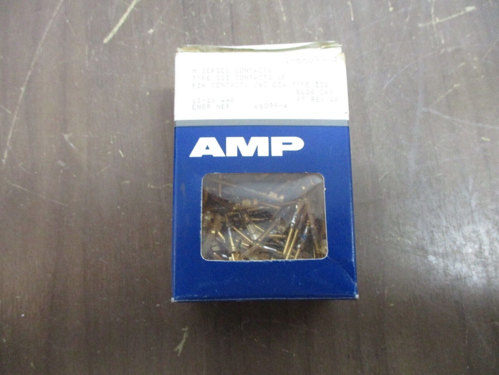 AMP M Series Contact 1-66099-4 18-16 AWG Crimp *Approx. 80* New Surplus