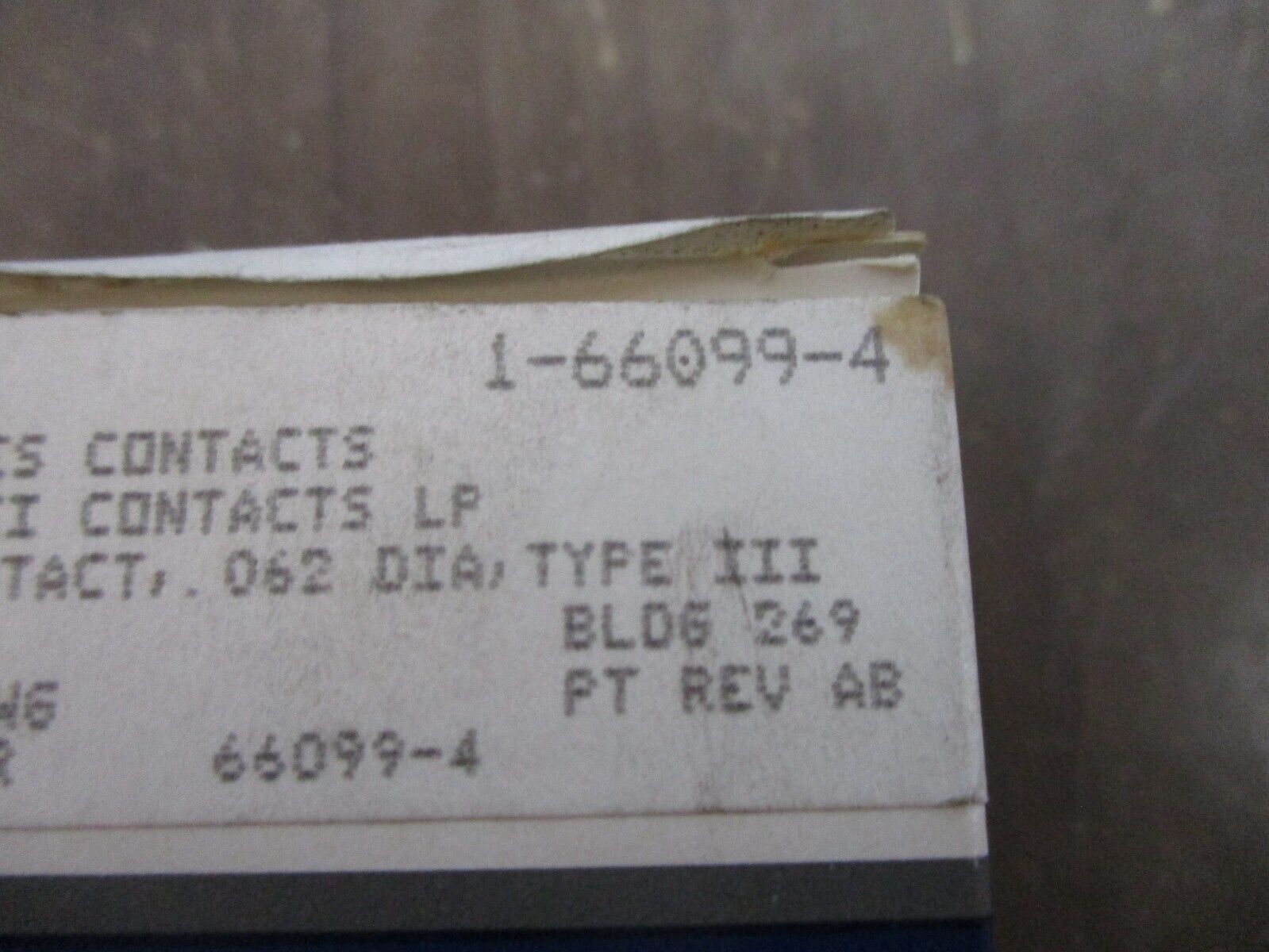 AMP M Series Contact 1-66099-4 18-16 AWG Crimp *Approx. 80* New Surplus