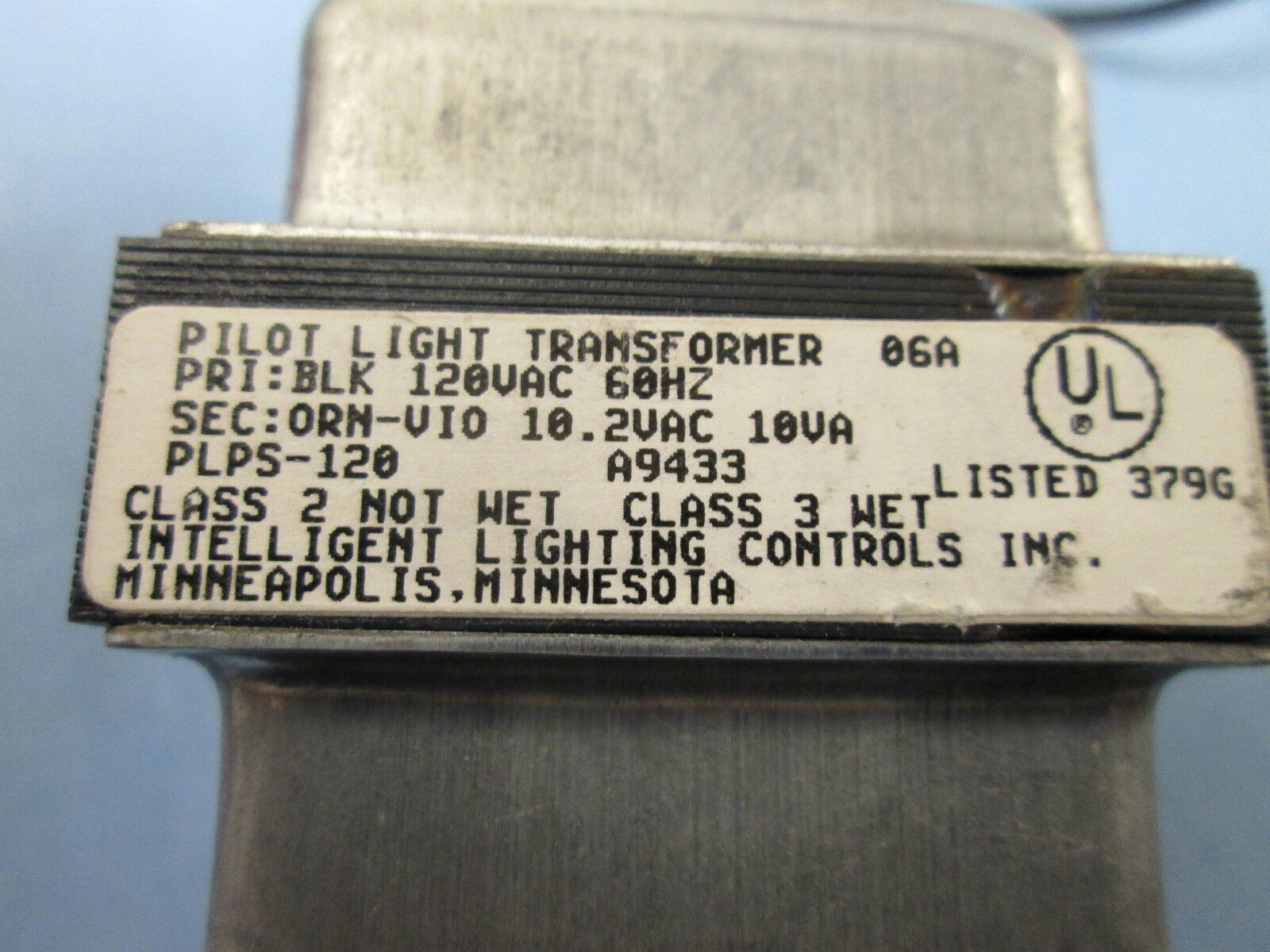 Intelligent Lighting Controls A9433 Class 3 Pilot Light Transformer *Lot of 6*