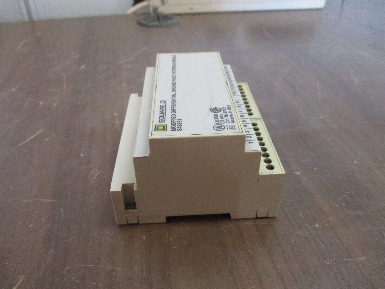 Square D Modified Differential Ground Fault Interface Module S48891 Used