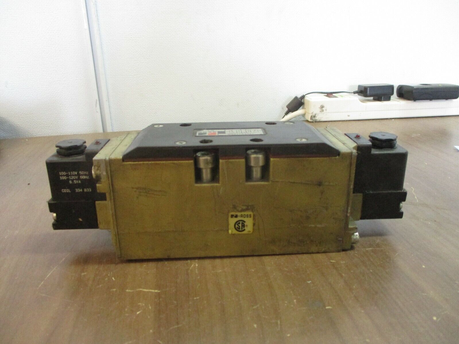 Ross Solenoid Valve W6577A4407 1-10 Bar Used