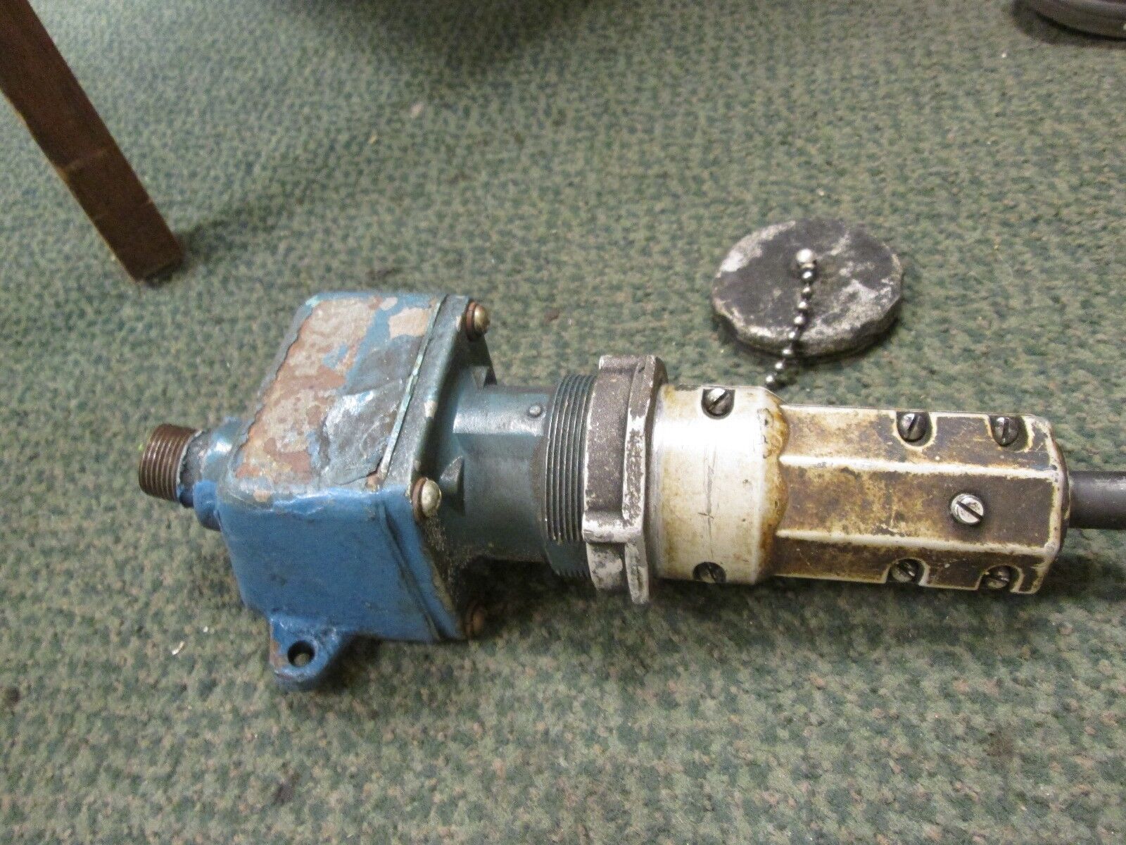 Crouse-Hinds Plug & Receptacle Set APJ-3485 AR348 30A 600V 3W 4P Used