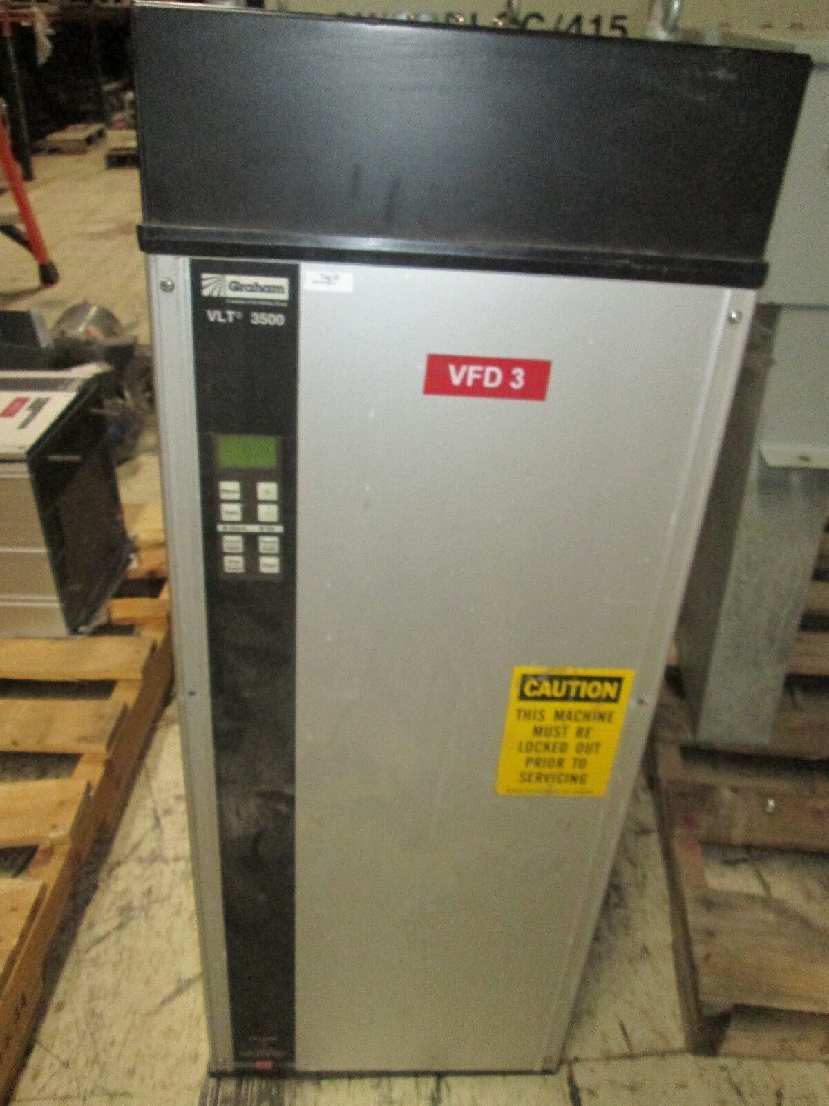 Graham VLT 3500 AC Drive VLT 3532 175H8901 30HP Used