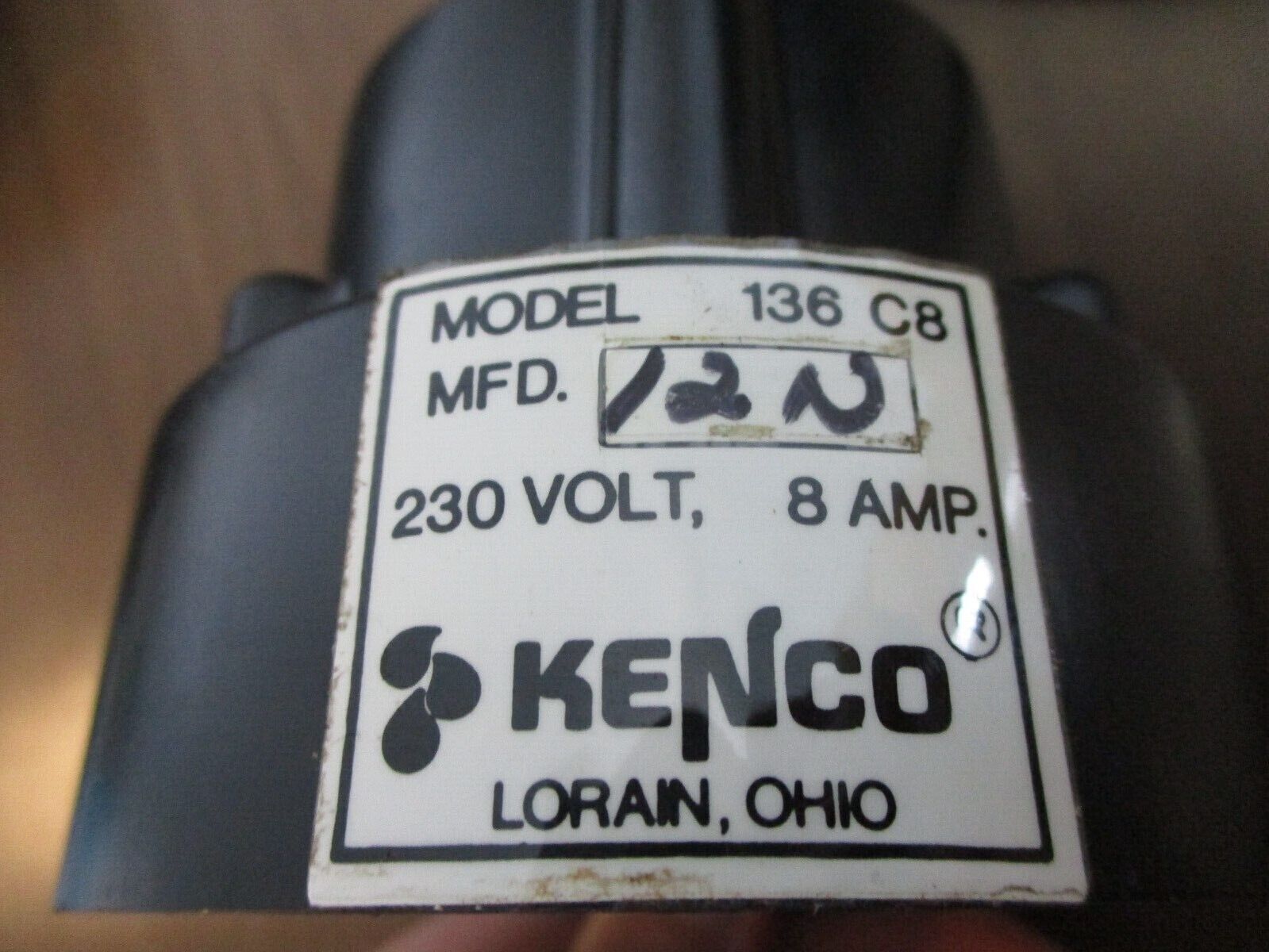 Kenco Liquid Level Control 136 C8 230V 8A Used.