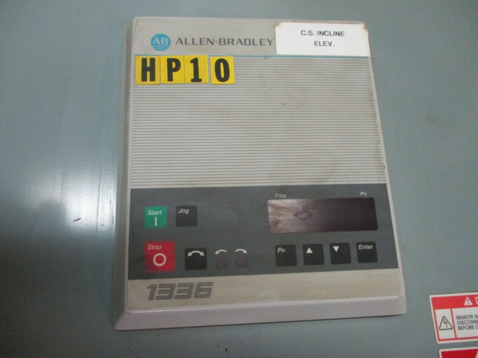 Allen-Bradley 1336 AC Drive 1336-B010-EJD-L3-RP3 Ser. A 10HP 3Ph Used