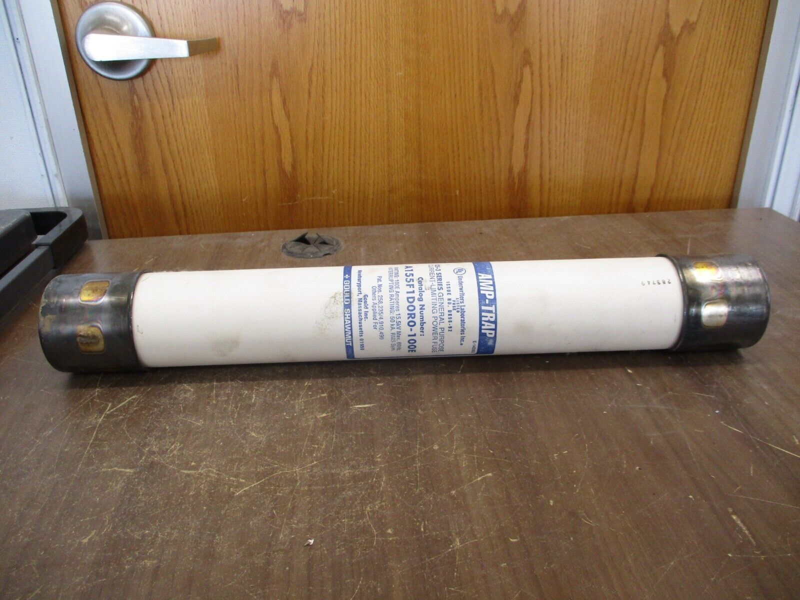 Gould Shawmut CS-3 Fuse A155F1D0R0-100E 15.5kV 100E 60Hz Used