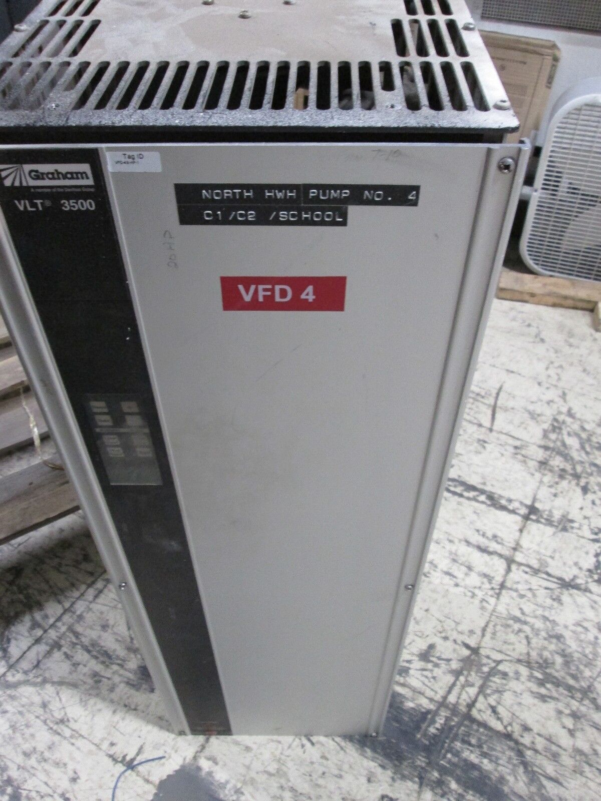Graham VLT 3500 AC Drive VLT 3532 175H8889 20HP Used