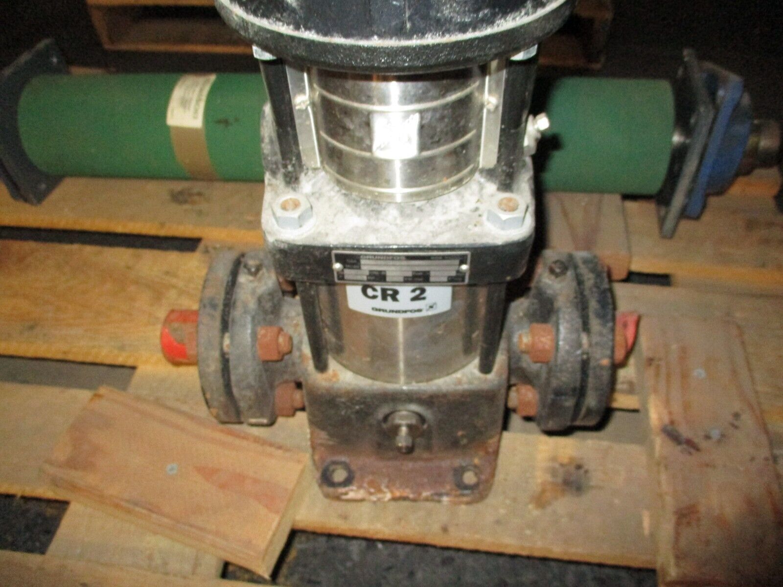 Grundfos Pump CR2-70 V-G-A-AUUE 11GPM 2HP 3400RPM 254ft Head Used