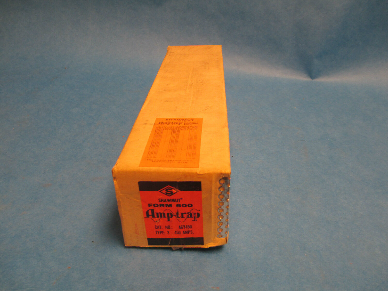 Shawmut A6Y450 Type 3 450A Amp-trap Form 600 *New In Box*