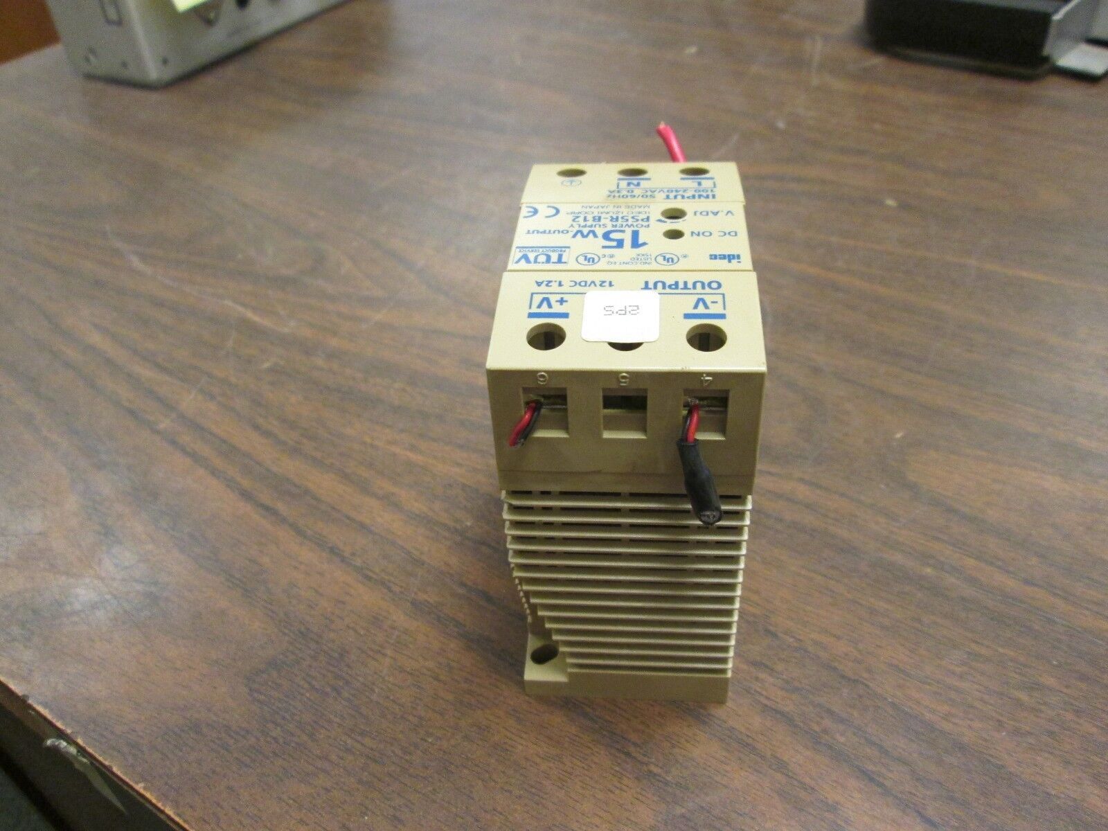 IDEC Power Supply PS5R-B12 Input:100-240V 0.3A 50/60Hz Output: 12VDC 1.2A Used