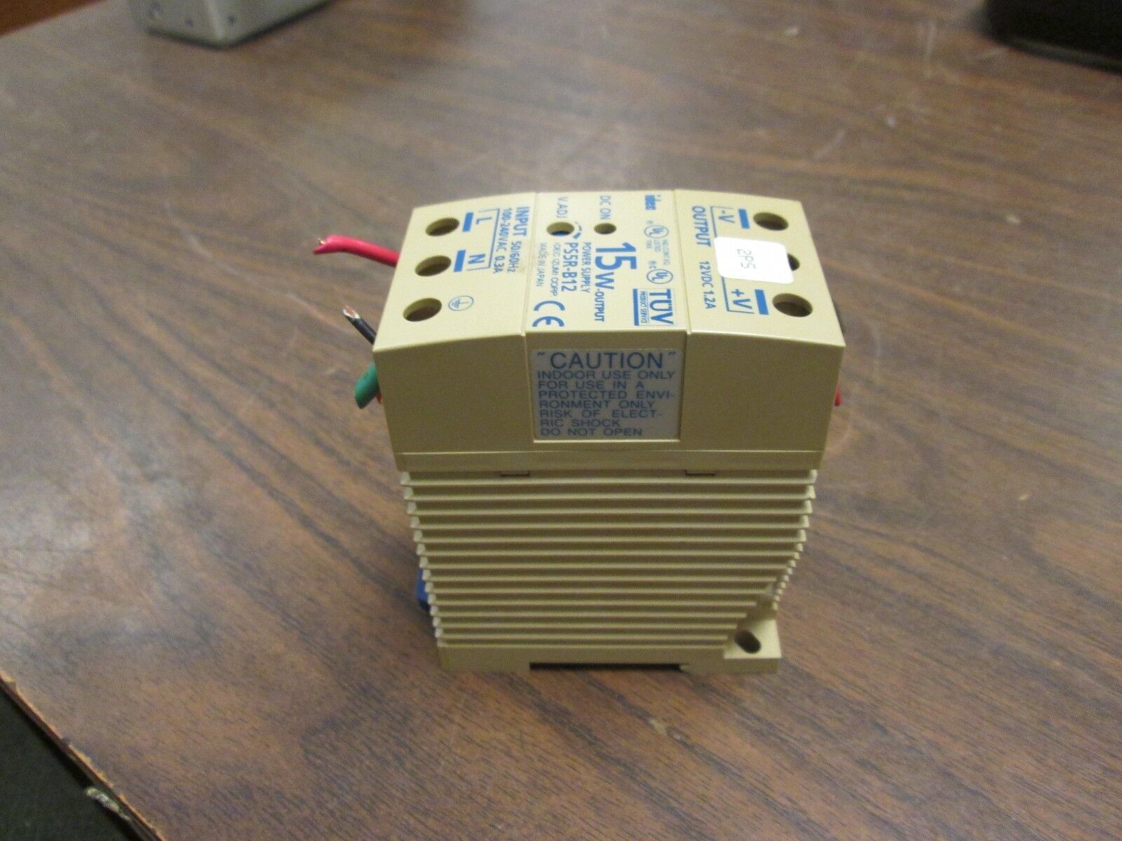 IDEC Power Supply PS5R-B12 Input:100-240V 0.3A 50/60Hz Output: 12VDC 1.2A Used