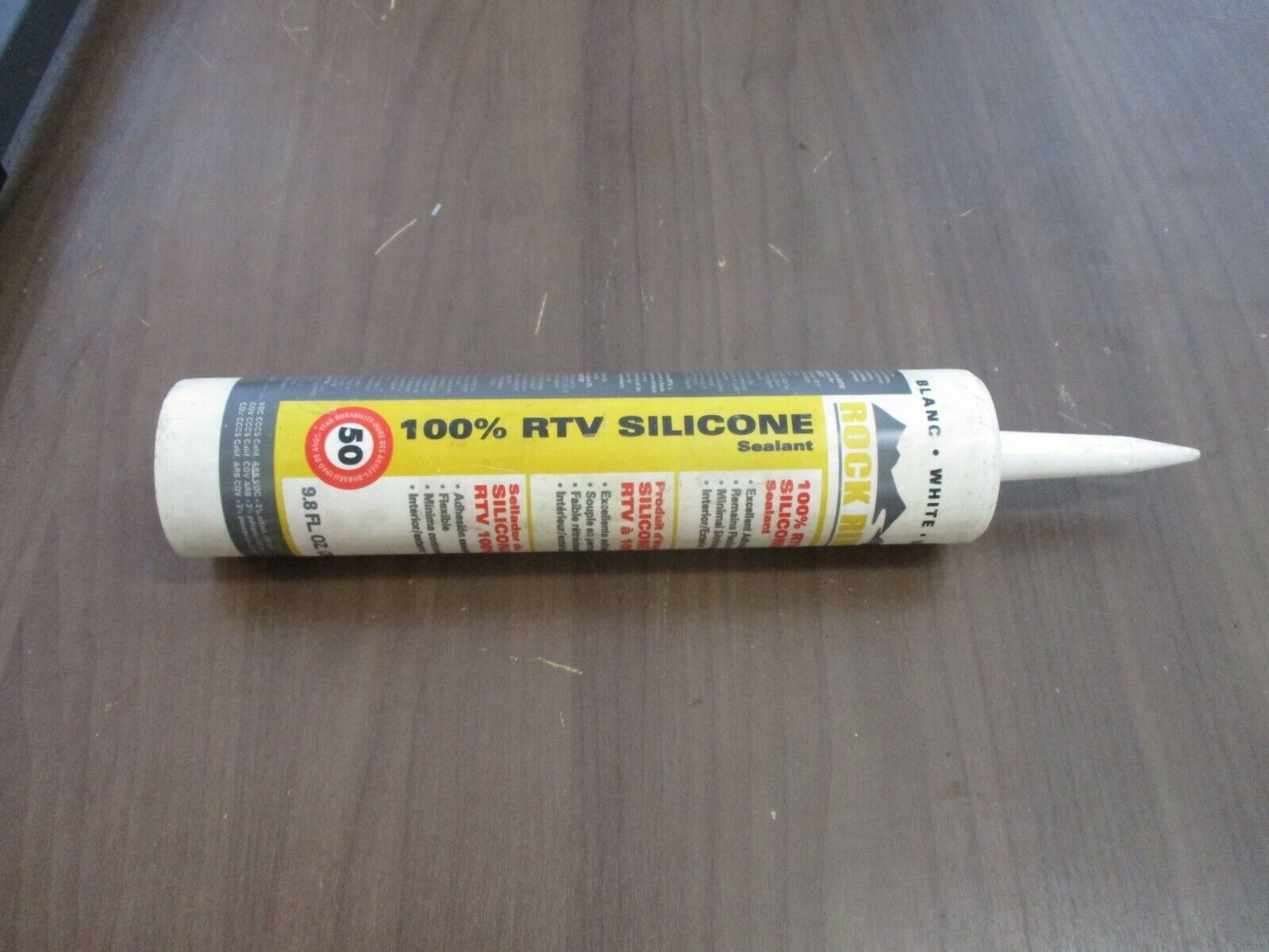 Fastenal Buck River RTV Silicone Sealant 0233648 White New Surplus