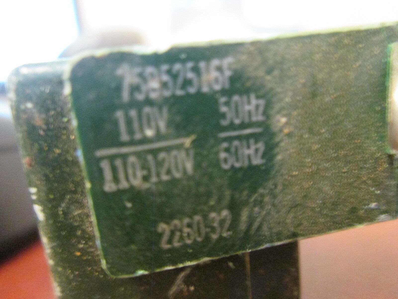 Furnas Magnetic Coil 75D52516F 110-120V@60Hz 110V@50Hz Used