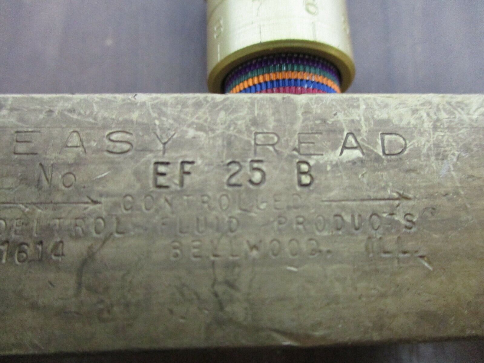 Deltrol Easy Read Flow Control Valve EF 25 B Used