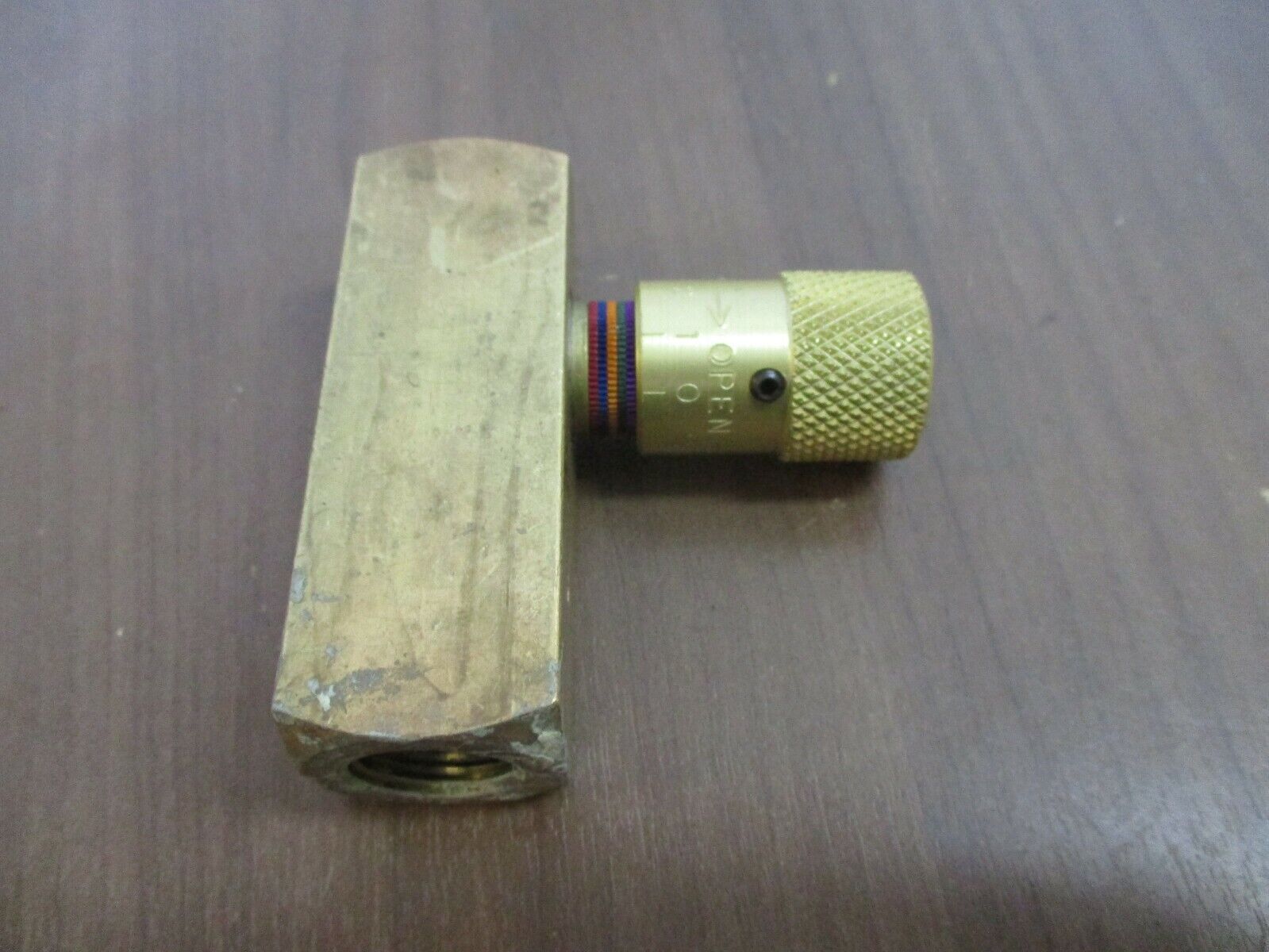 Deltrol Easy Read Flow Control Valve EF 25 B Used