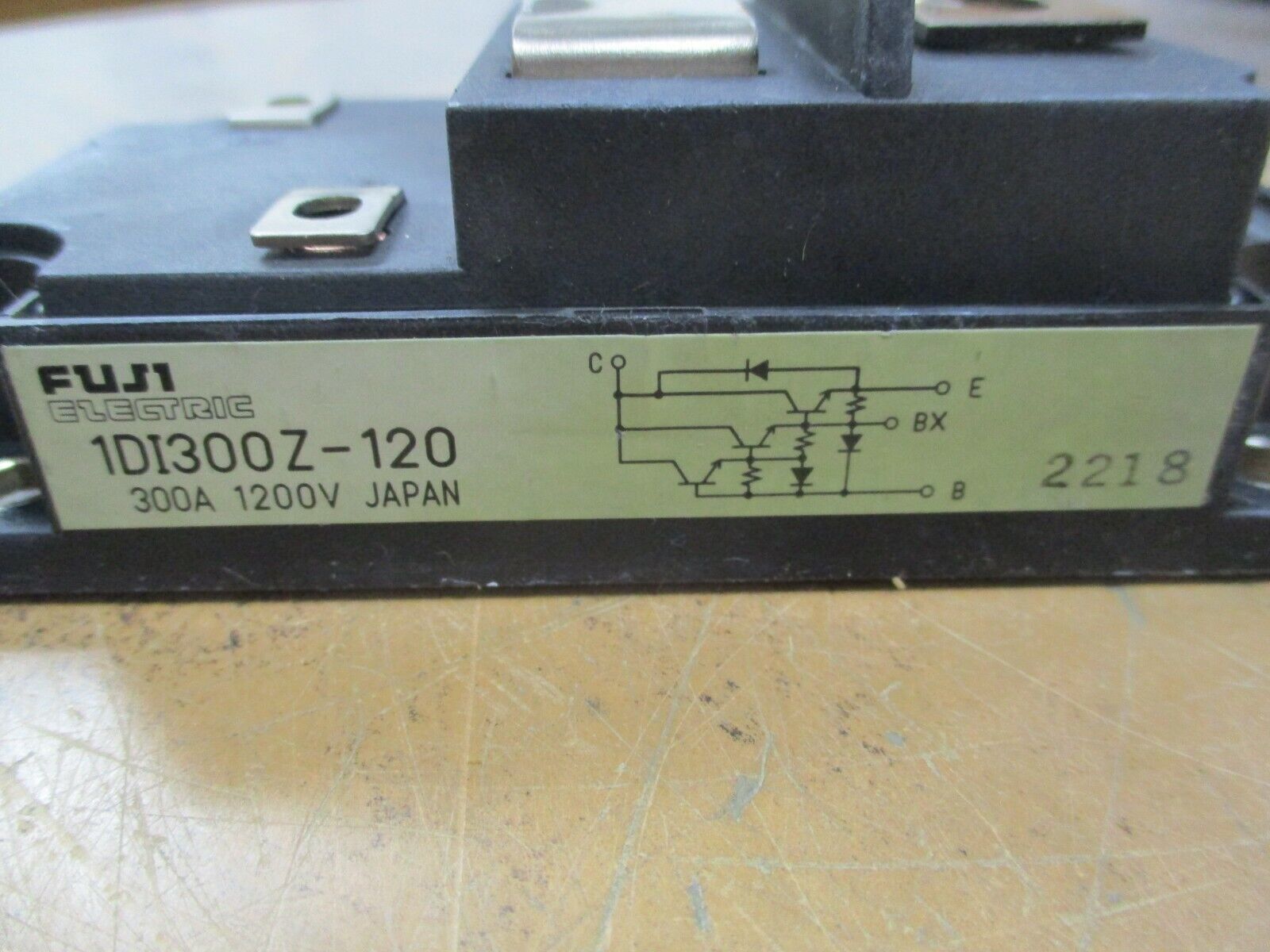 Fuji Power Transistor 1DI300Z-120 300A 1200V *Missing Screws* Used