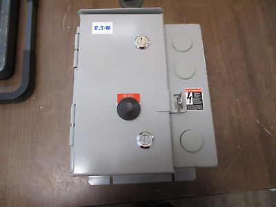 Eaton Enclosed Size 0 Starter ECN0502AAA Mods: 84-28842-1 120V Coil New Surplus