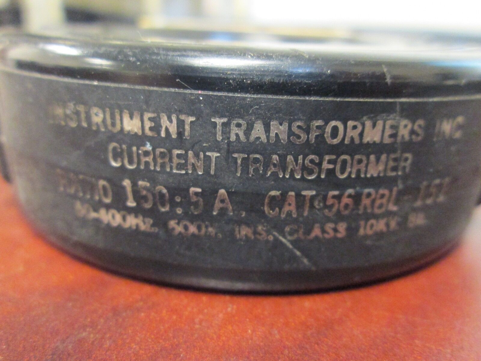 Instrument Transformer Current Transformer 56RBL-151 150:5A Ratio 60-400Hz Used