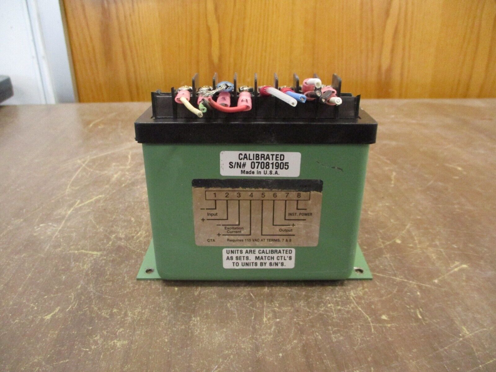 Flex-Core Signal Conditioner CTA212L *Broken Terminal Dividers* Used