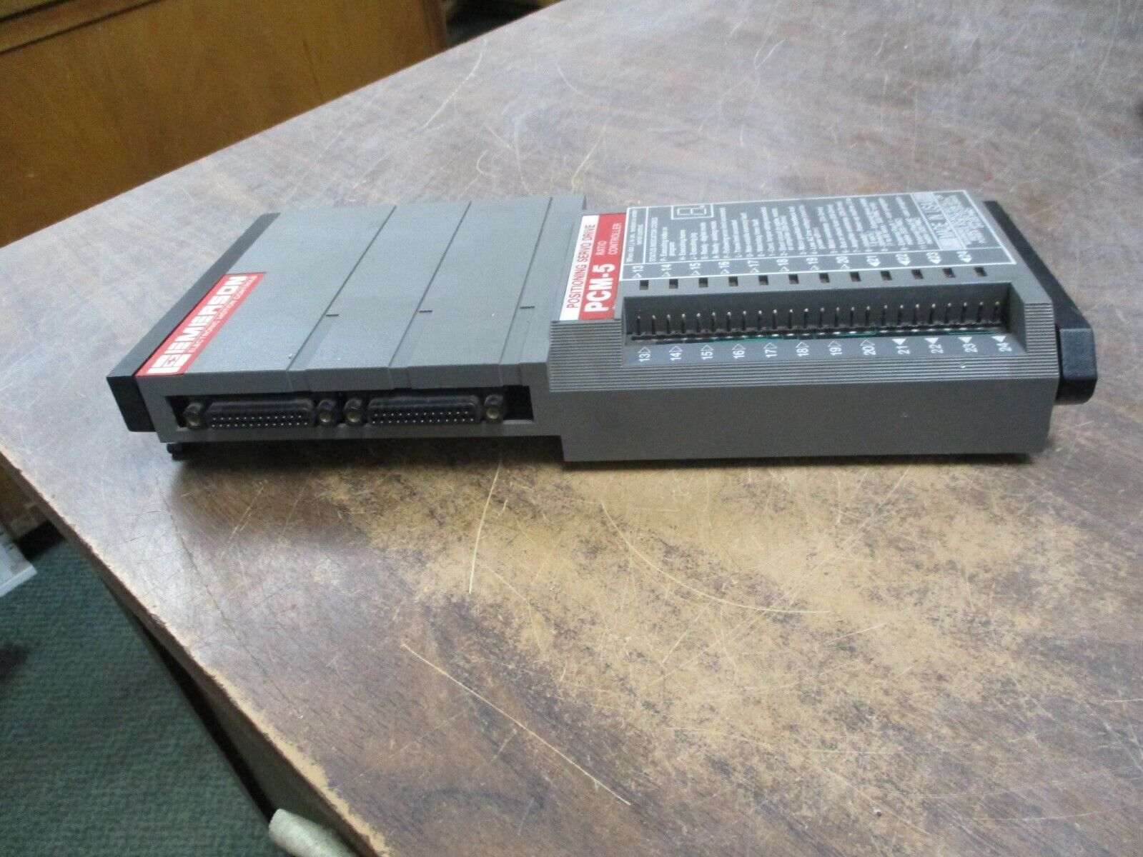 Emerson Positioning Servo Drive Ratio Controller PCM-5 Used