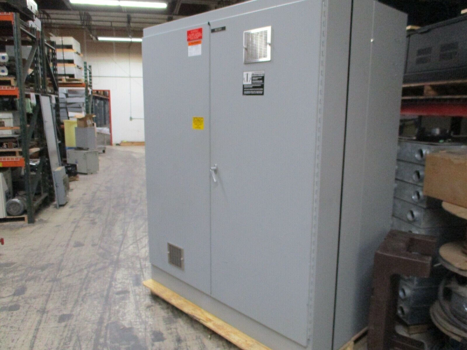 Hoffman Type 12 Enclosure A-907229FSD 2-Door Size: 90x72x20" Used