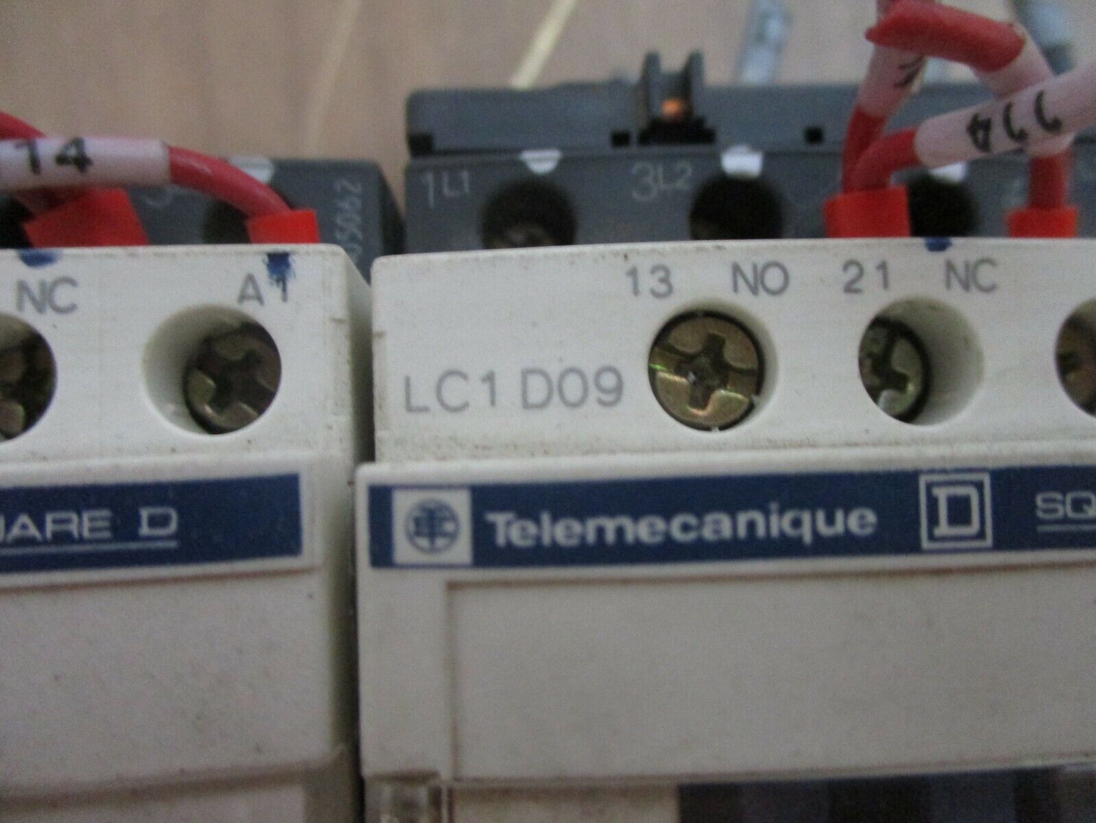 Schneider Electric Starter LC1D09 / LRD1512 120V Coil Trip: 5.5-8A 600V Used