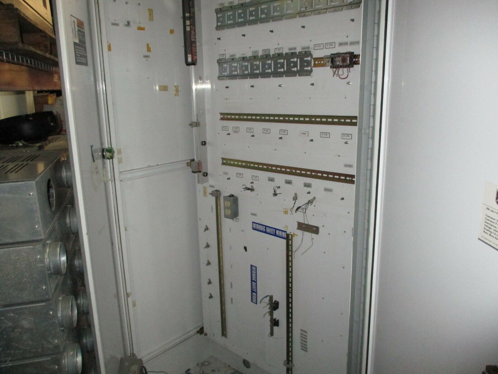 Hoffman Type 12 Enclosure A-904820FSD Size: 90x48x20" Used