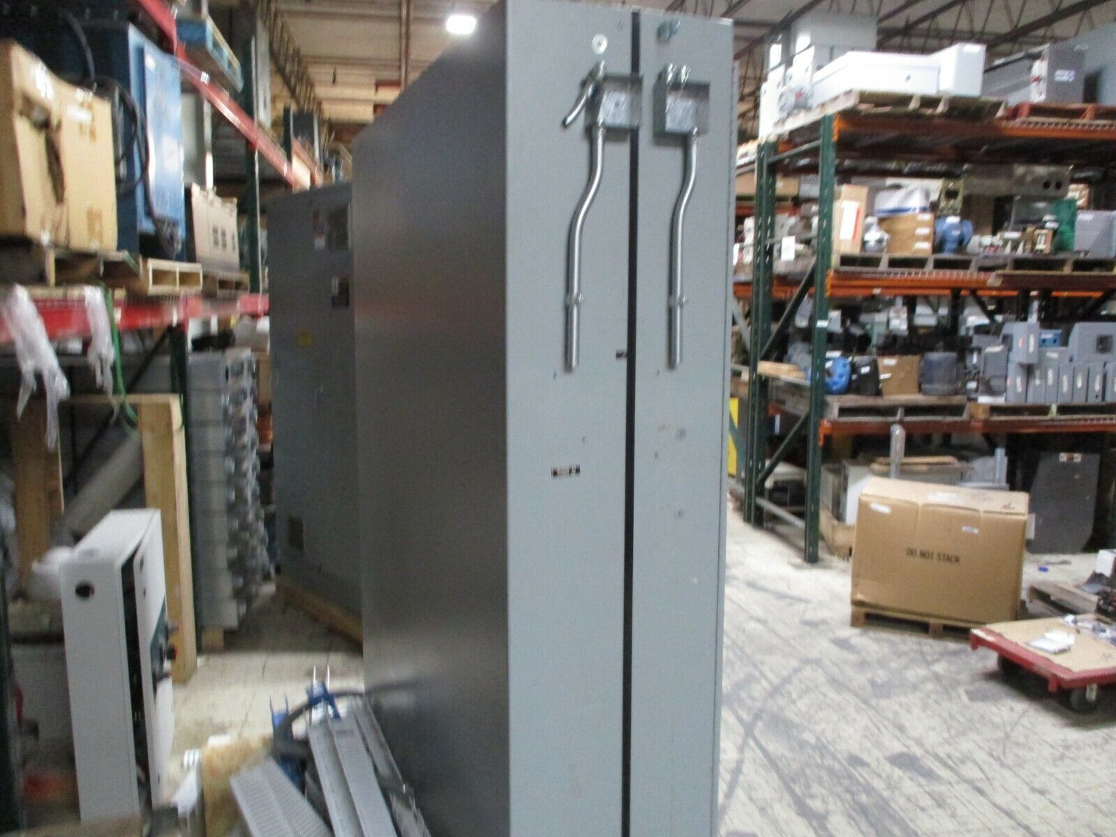 Hoffman Type 12 Enclosure A-907220FSD Size: 90x72x20" 2-Door Used