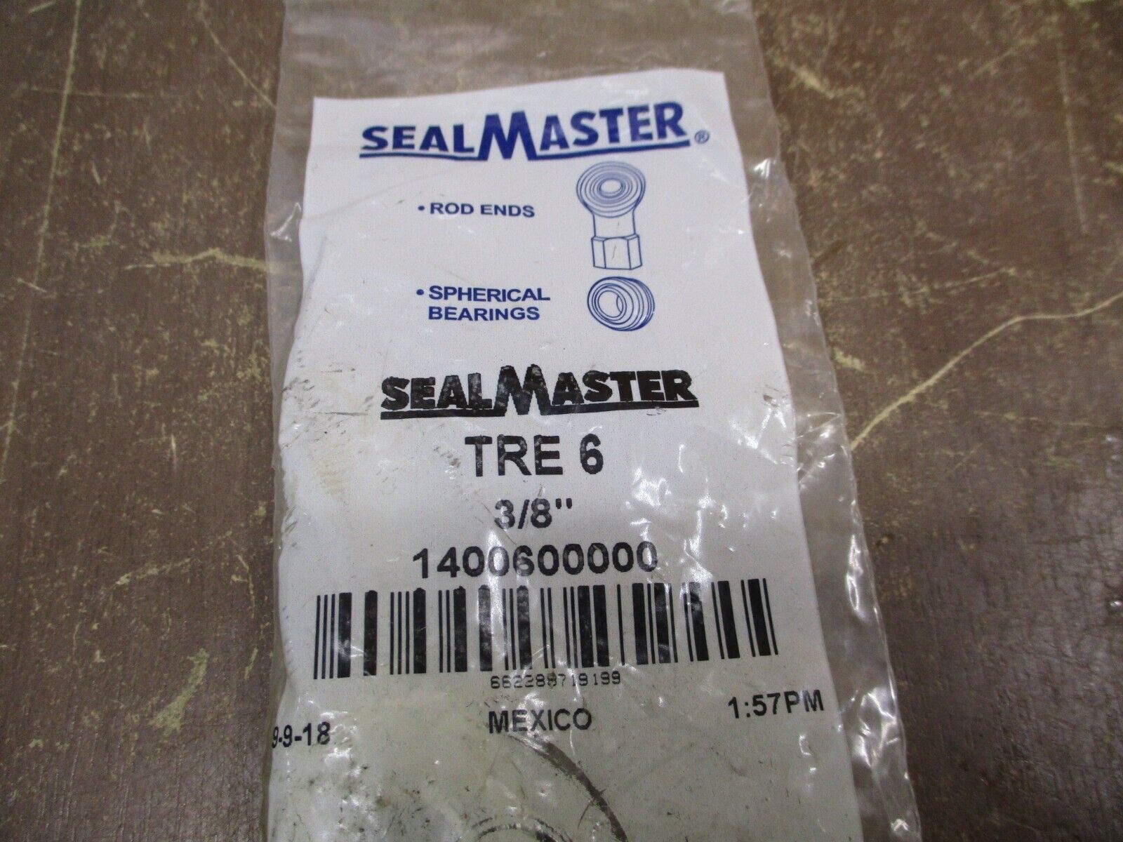 SealMaster Rod End TRE 6 3/8" New Surplus