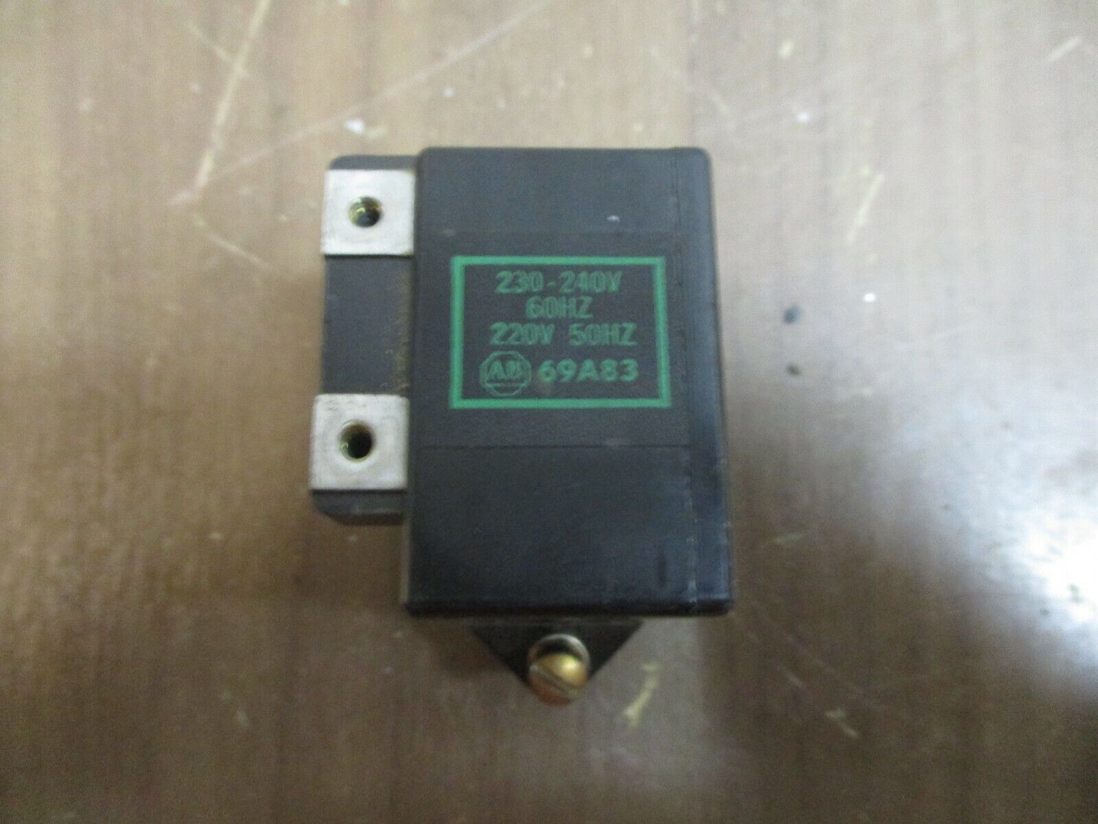 Allen-Bradley Magnetic Coil 69A83 240V@60Hz 220V@50Hz *No Terminal Screws* Used