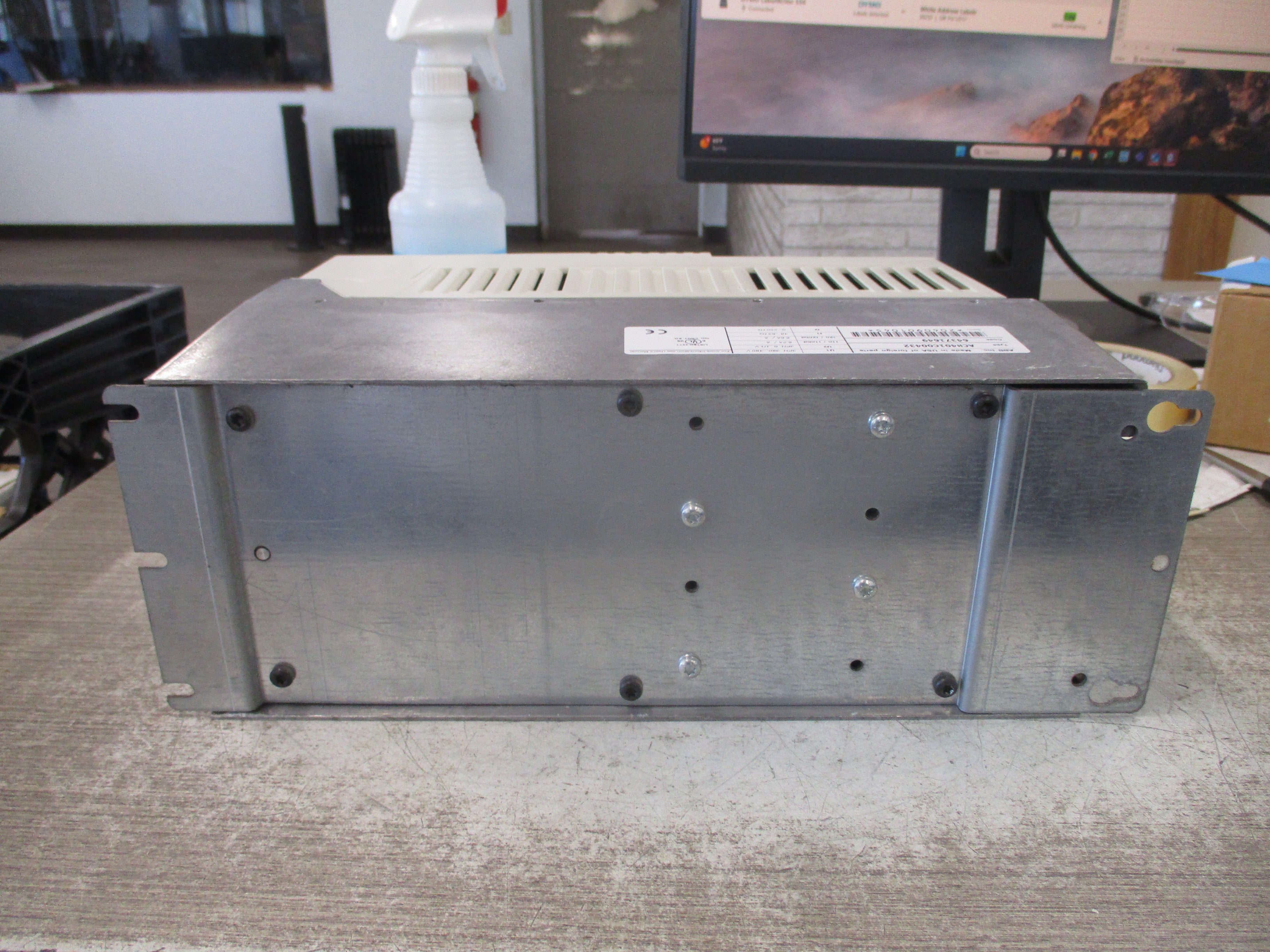 ABB ACH401 AC Drive ACH401C00432 3HP 3Ph *No Keypad* *Broken Cover Latch* Used