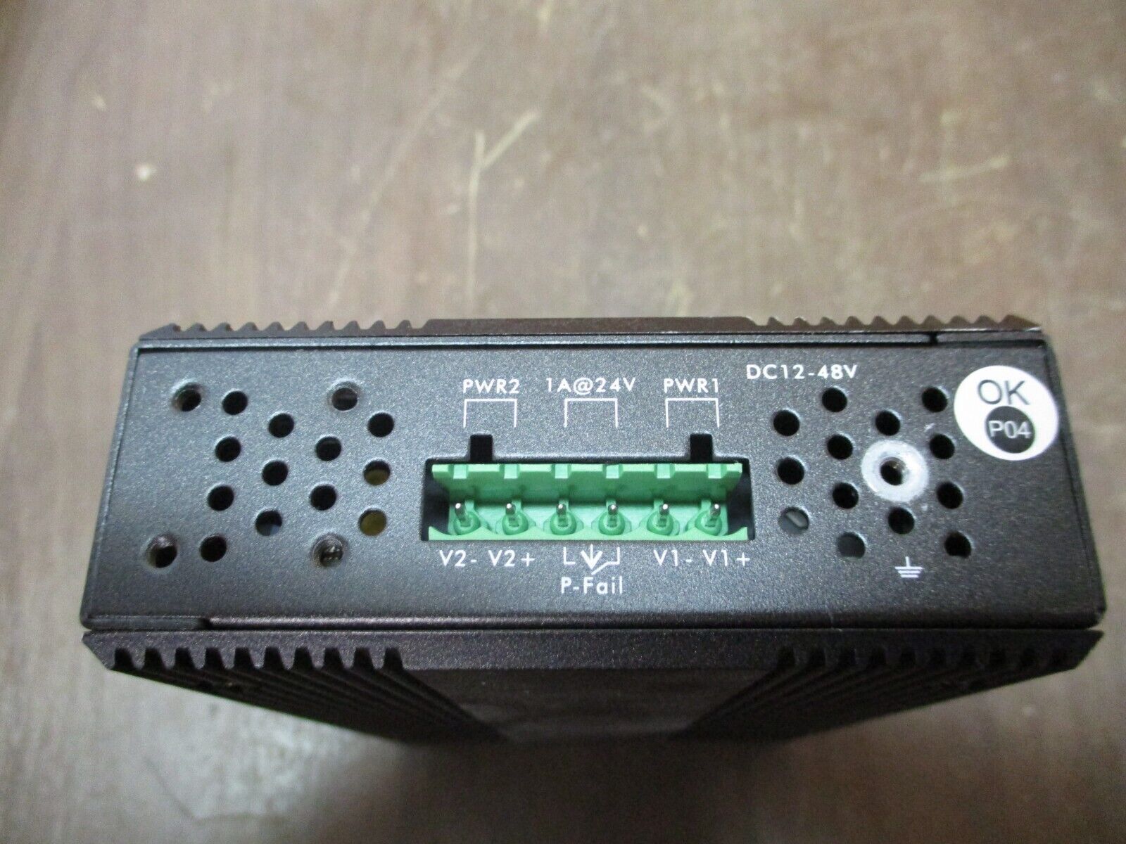 Advantech Ethernet Switch EKI-2525 5-Port Unmanaged 12-48VDC 1.5A Used