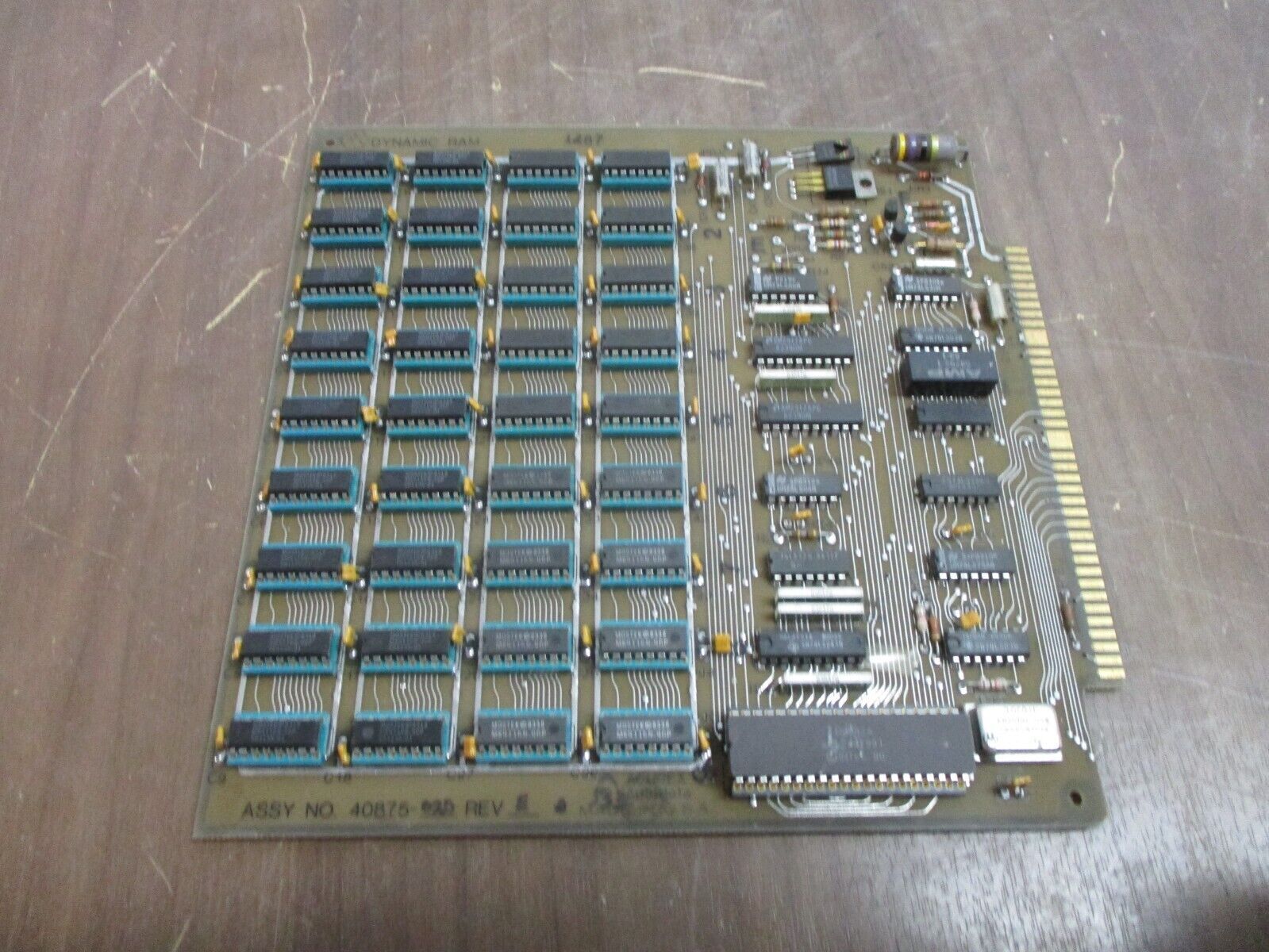 Acurex Dynamic RAM Module 40875-020 Rev. E Used