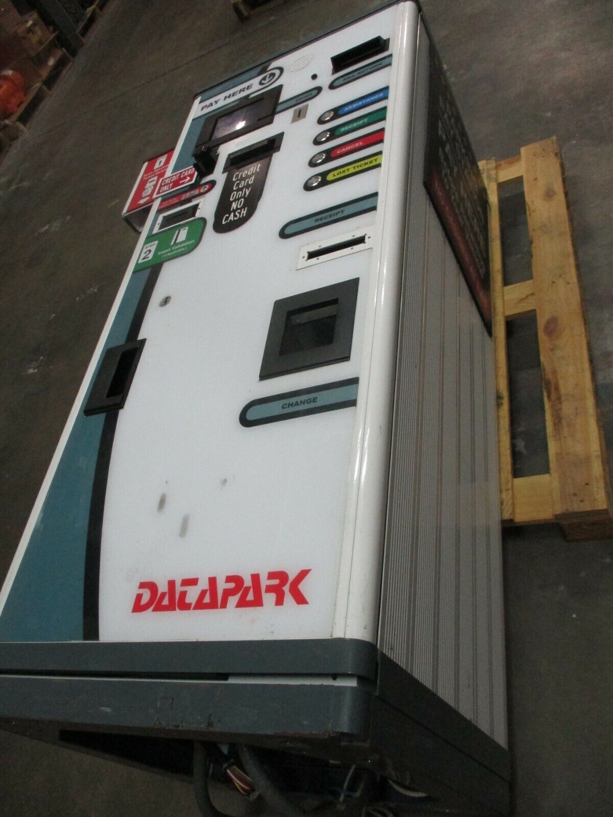 Datapark Automatic Pay Station DP7001M R4 Used
