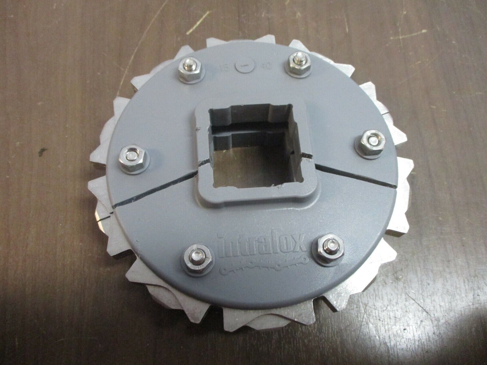Intralox Conveyor Sprocket 15-40 1.5" Square Bore *No Box* New Surplus
