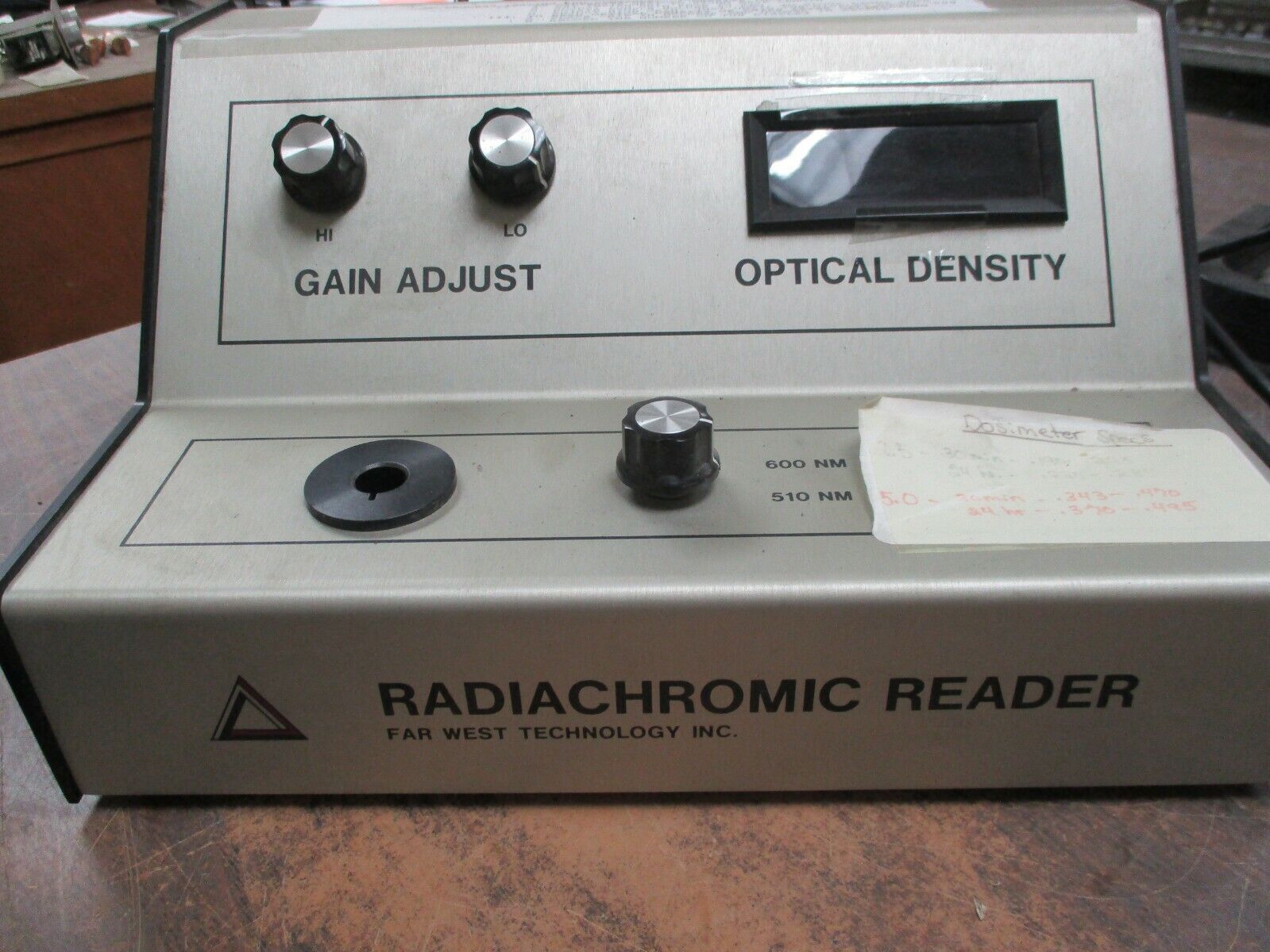 Far West Radiachromic Reader Model 92 Used