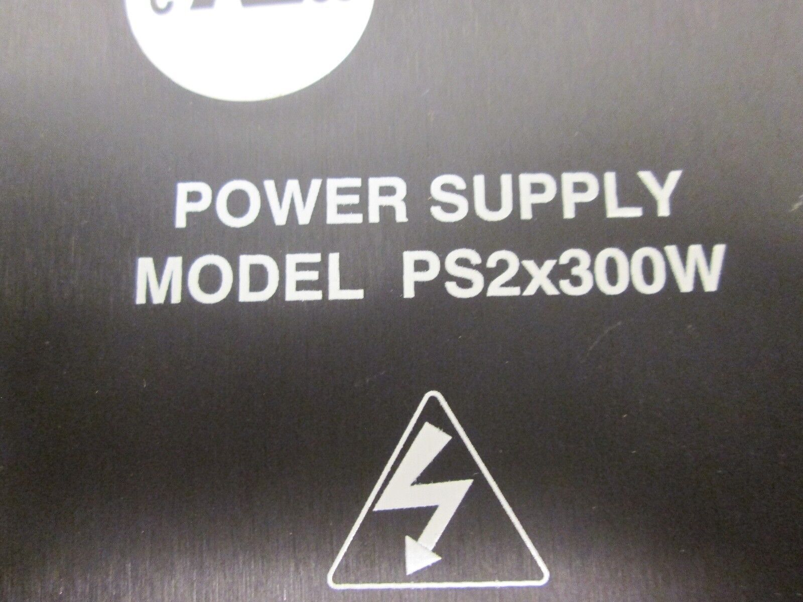 Advanced Motion Controls Power Supply PS2x300W Used