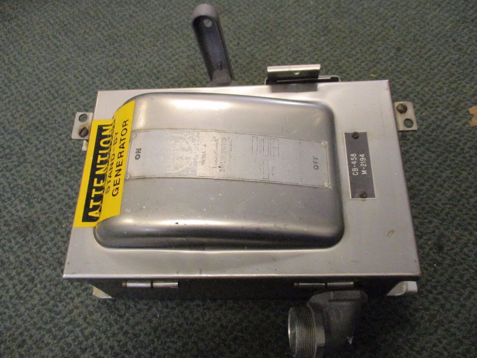 ITE Stainless Steel Safety Switch NF351SS 30A 600V 3P Used