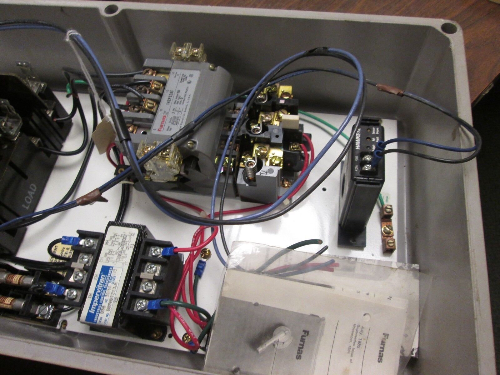 Furnas Combination 17CG34FEDFBAF2GE Size 0 18A 120V Coil Used