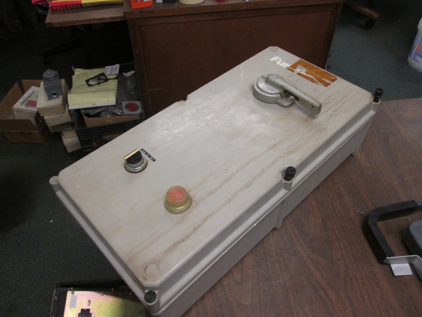 Furnas Combination 17CG34FEDFBAF2GE Size 0 18A 120V Coil Used