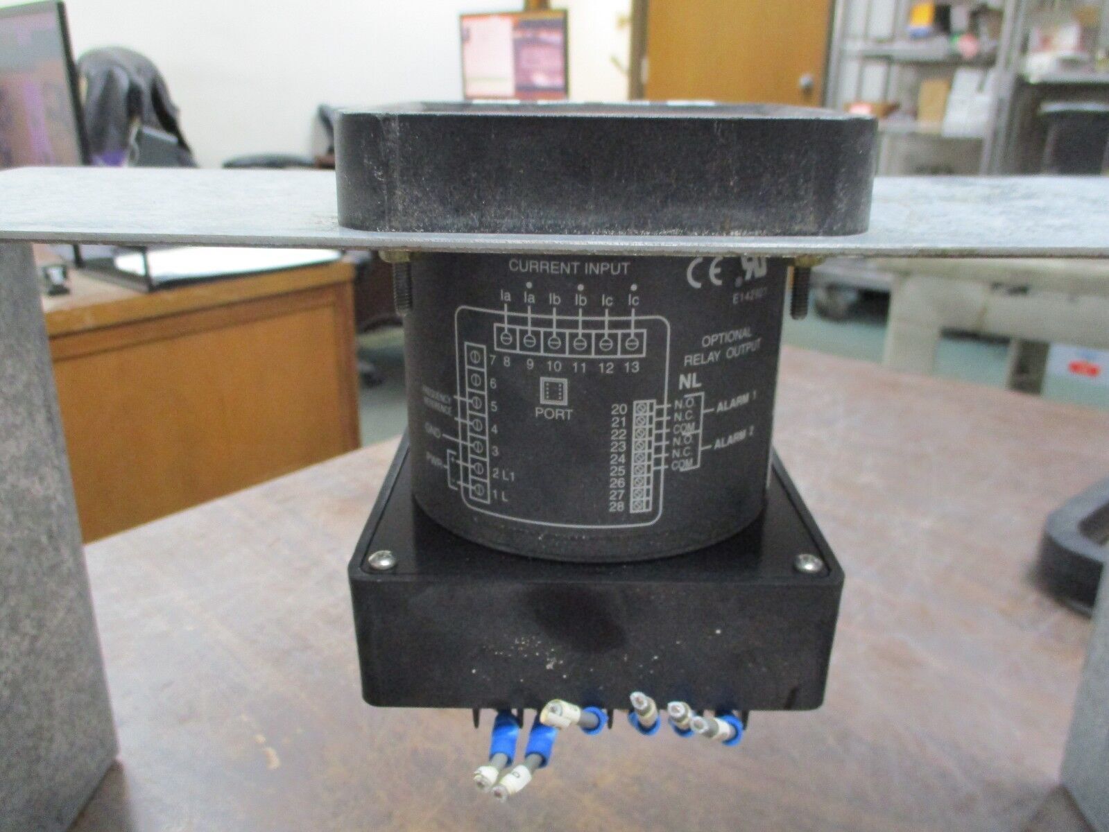 Electro Industries/Gauge Tech Power Monitor 3DAA5/DSP3 CT Ratio: 600/5 10A Used