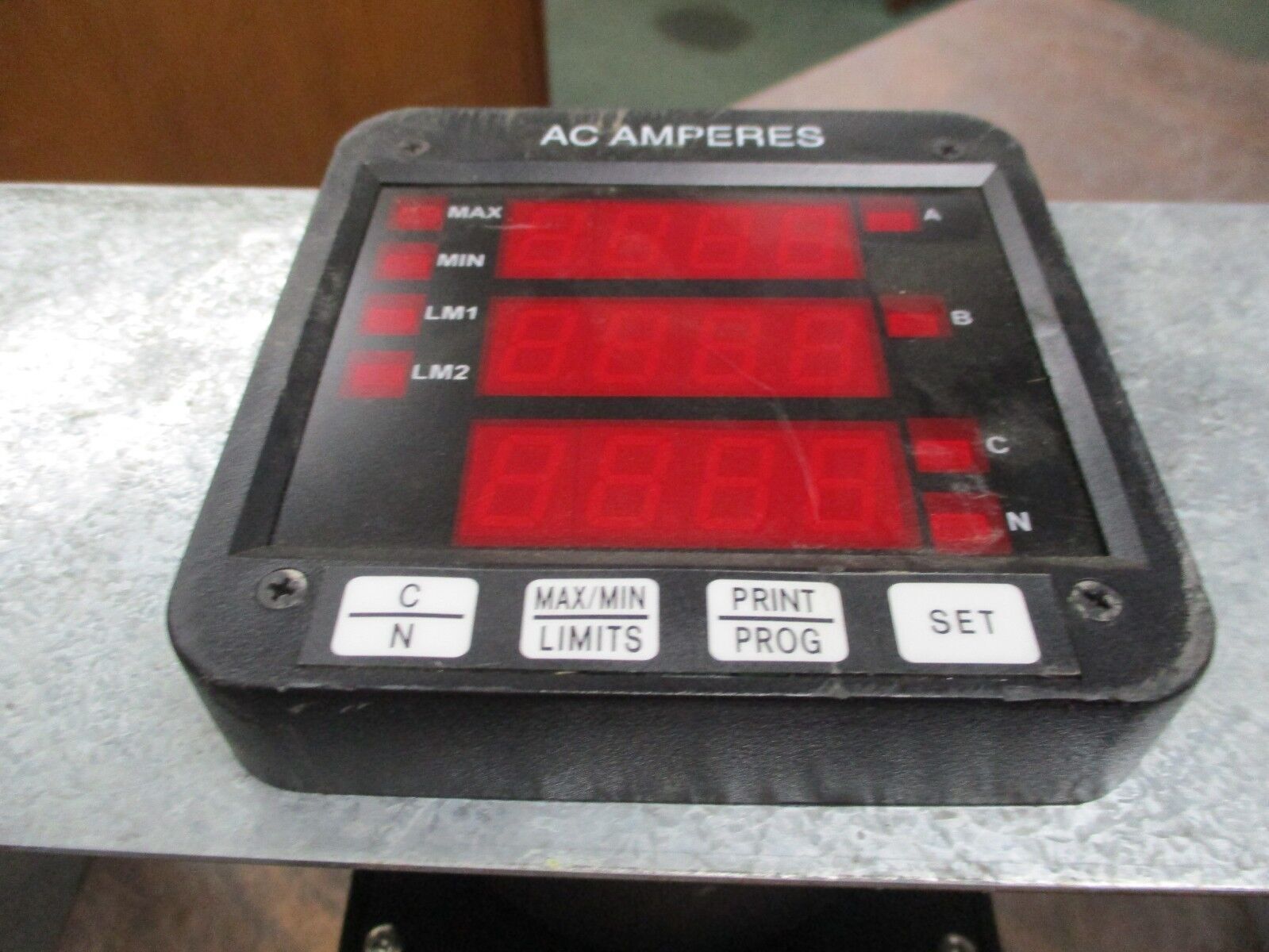 Electro Industries/Gauge Tech Power Monitor 3DAA5/DSP3 CT Ratio: 600/5 10A Used